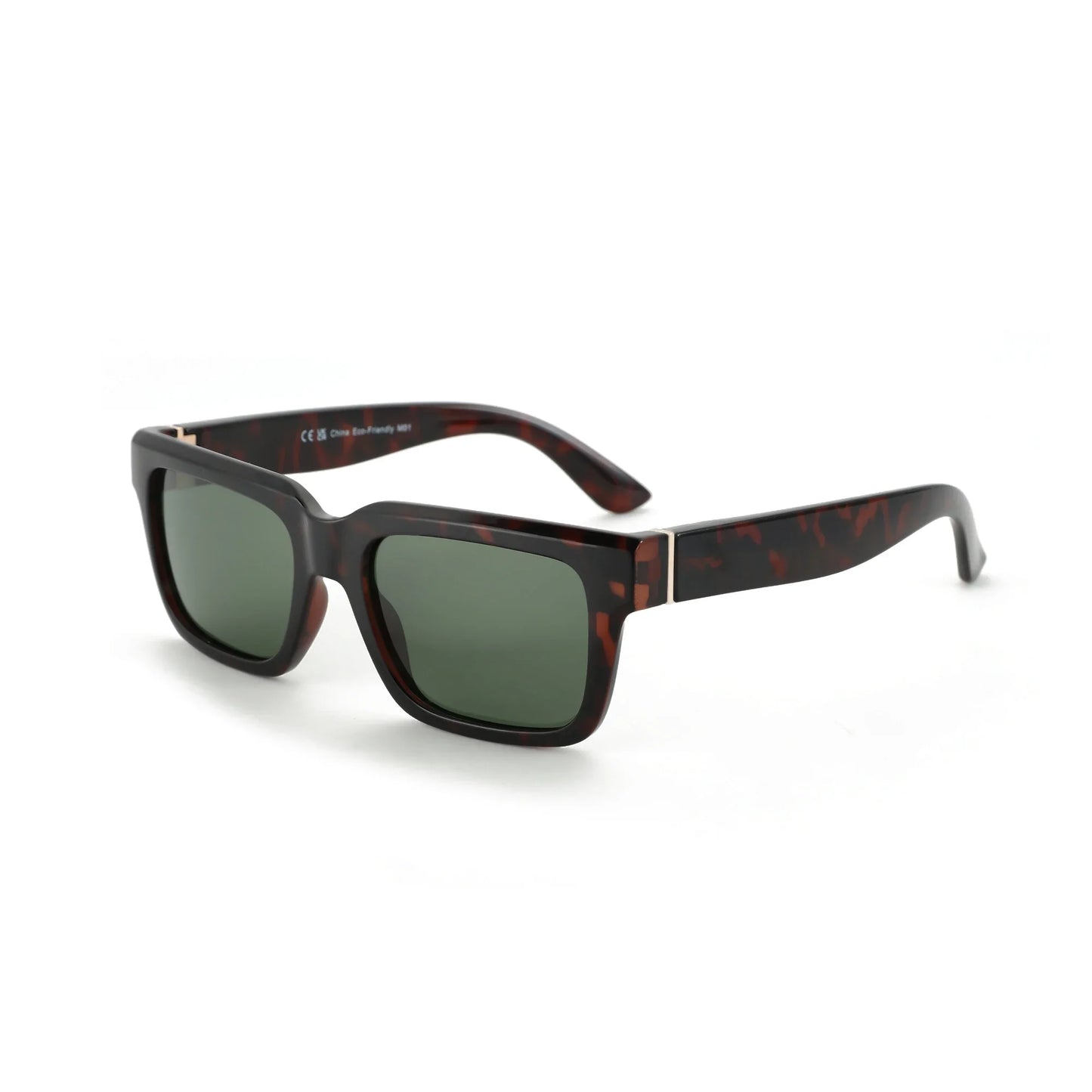 ZENOTTIC Retro Rectangle Sunglasses for Men Women Polarized UV400 Protection Classic Trendy Driving Sun Glasses