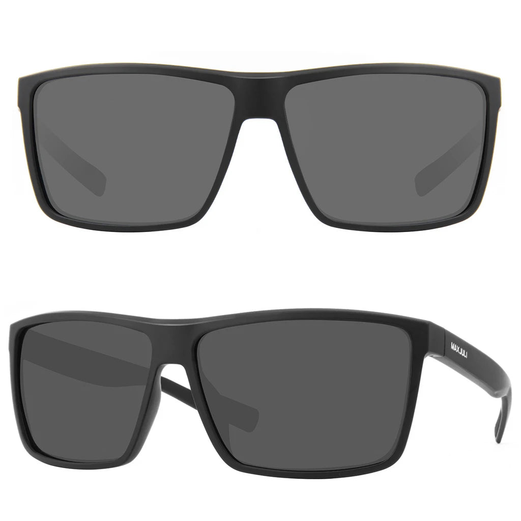 MAXJULI Polarized Extra Big Sunglasses for Men Women with Big Heads UV 400 Protection Sun glasses 8125