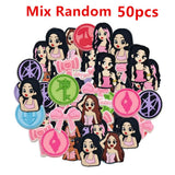 16-100Pcs Music KATSEYE Shoe Charms For Bubble Slides Clogs Sandals,PVC Shoe Decorations Accessories Buckle For Christmas Gifts