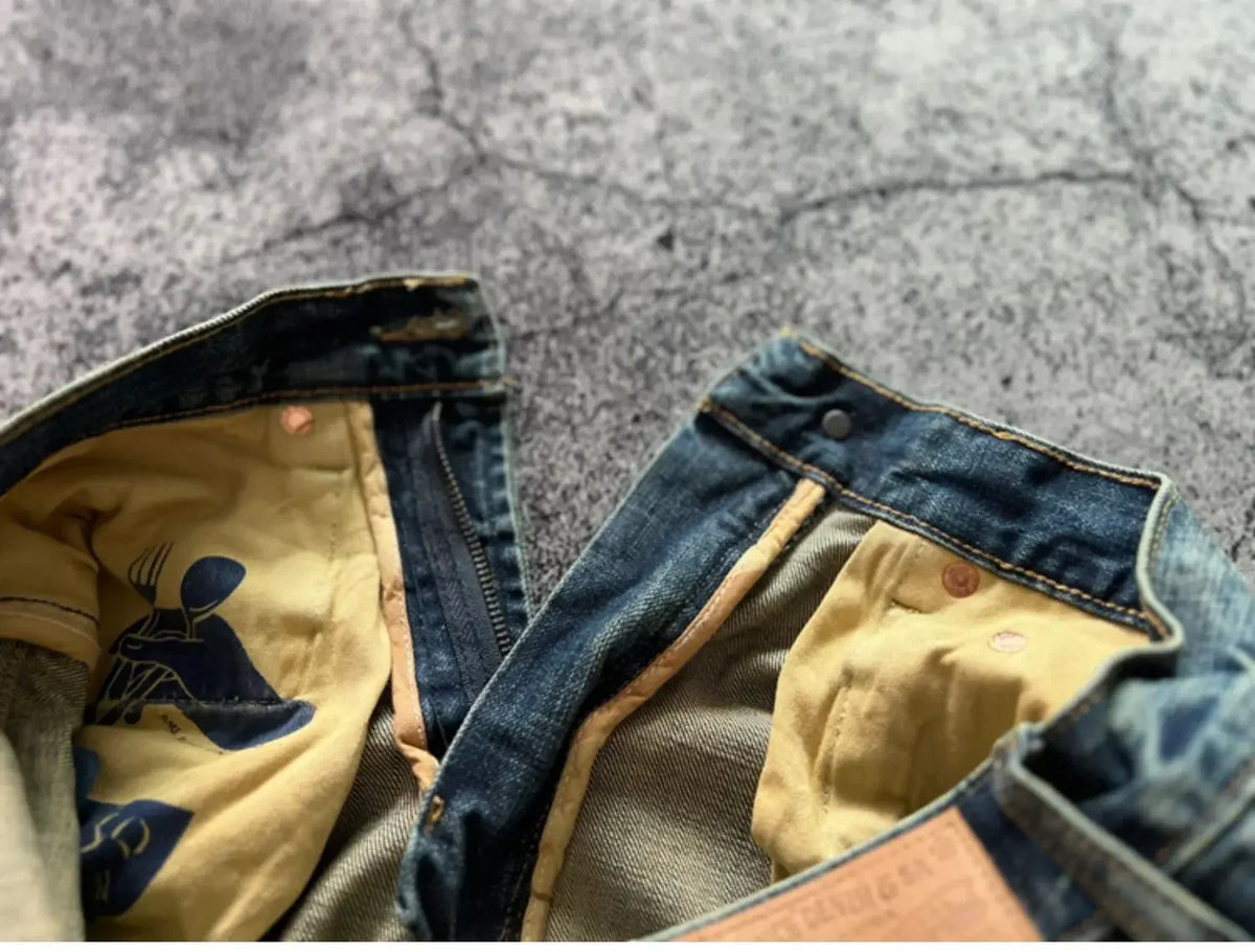 Men's Heavyweight Straight Leg Jeans