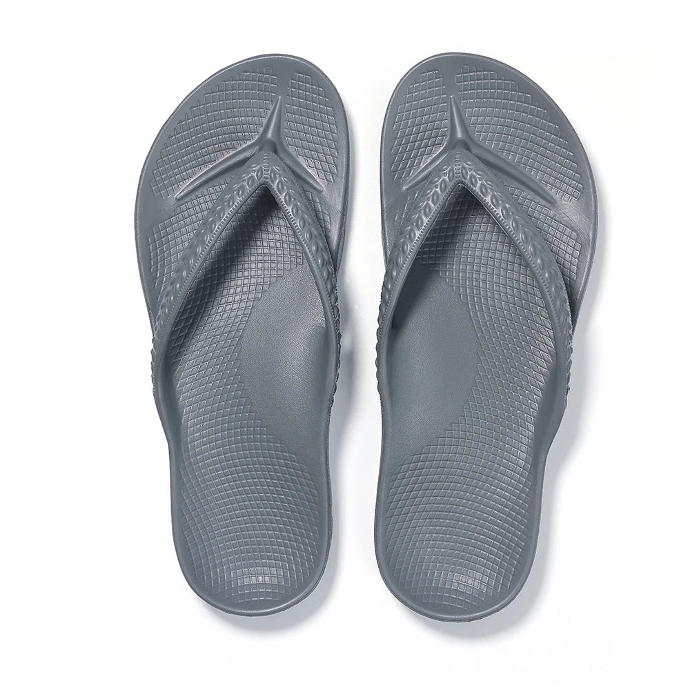 Crestar Women's Orthopedic Flip Flops Summer New EVA Sandals For Plantar Fasciitis Relief Comfort Unisex Non-slip Beach Slippers