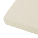 Linen Seat & Window Cushion with Zipper | Custom Sizes