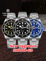 San Martin New 40mm BB58 Retro Luxury Diver Watch NH35 Automatic Mechanical Watches For Men Sapphire Luminous 20Bar Reloj SN0008