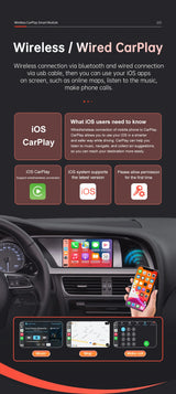 Wireless CarPlay for Audi A4 A5 Q5 2009–2015