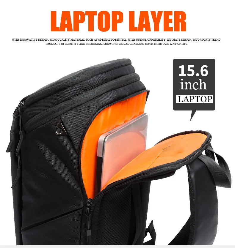 TANGCOOL Men Backpack Large Capacity 17 Inch Laptop Business Work Travel Backpack for Male Women Schoolbag