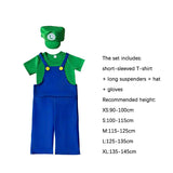 Mario & Luigi Costume Set for Men and Kids
