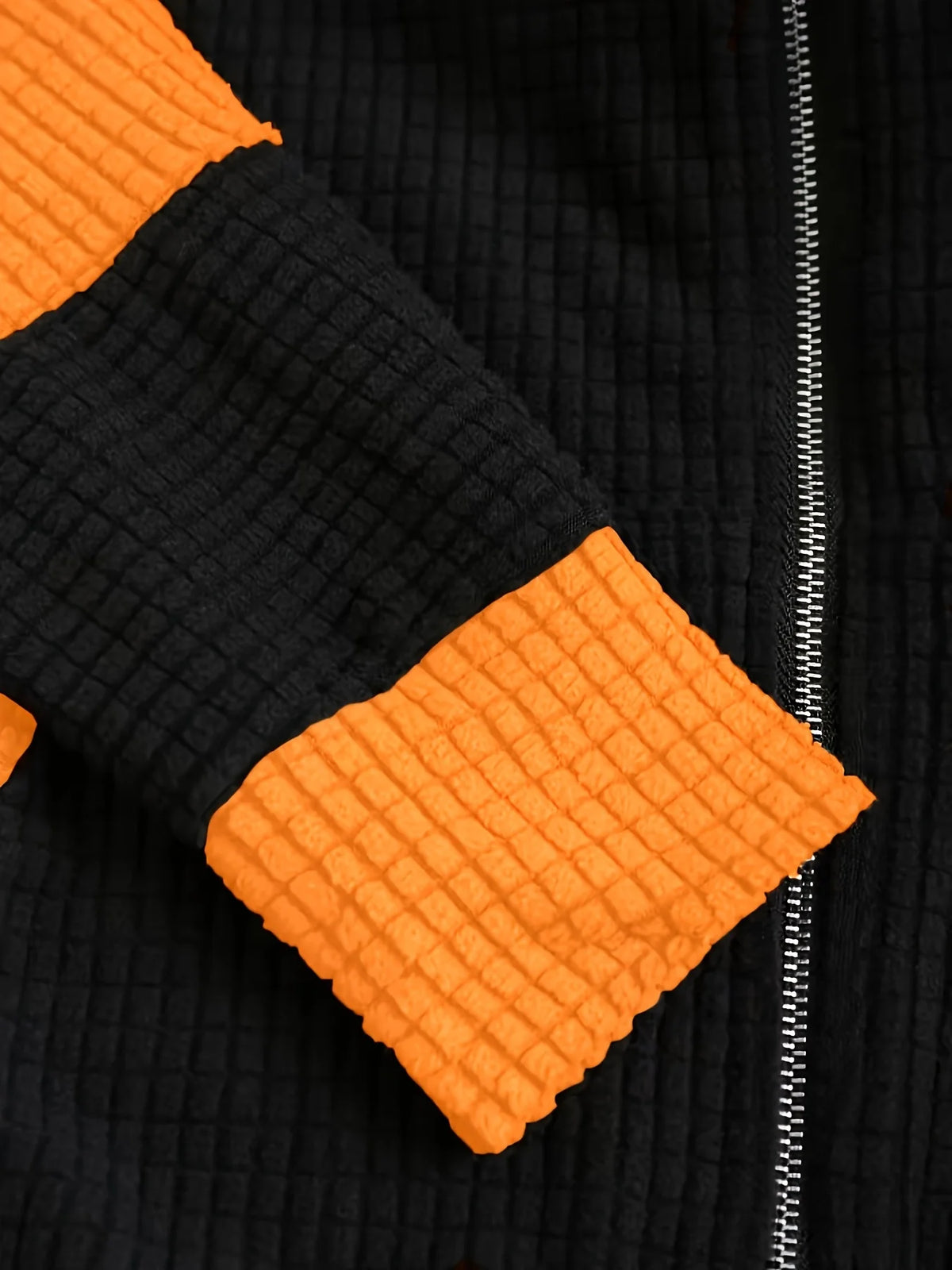 Women's Cat Ear Colorblock Zip-Up Hoodie