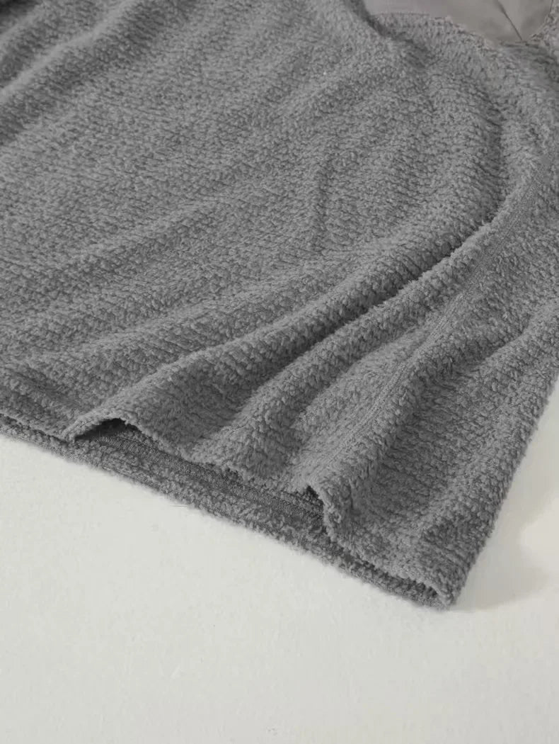 Outdoor Hiking and Cycling Casual Trend Loose and Smooth Fine Wool Soft and Comfortable Warm Base Layer T-shirt for Sports