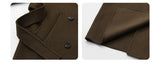 Retro Double-Sided Woolen Overcoat