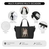 Custom The Eras Tour 1989 Taylor's Swift's American Pop Singer Tote Bag Women Large Capacity Beach Gym Travel Bags