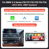 12.3" BMW F30/F36 CarPlay & Android Auto Screen Upgrade