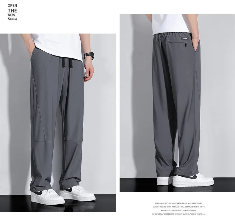 Men’s Plus Size Stretch Pants L–10XL