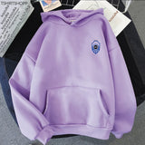 KARMA Vintage-Inspired Fleece Pullover Hoodie