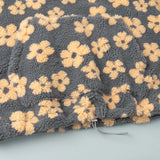 Women's Floral Fleece High-Neck Pullover