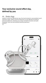 Shokz OpenFit 2+ T921 Wireless Open-Ear Headphones