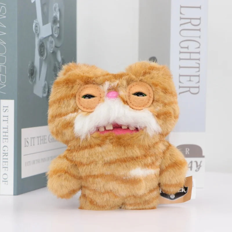 Original Fuggler Keychain Plush Toys Fugglers Fugg Alley Cat Pandents Stuffed Animal Fugg UNGGETS Keyrings Plushies Dolls Gifts