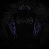 2025New American Style Men's Hooded Sweatshirt Trendy Brand Dark Style Sports Fitness High Street Autumn Winter Men's Sweatshirt