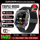 2026 Military-Grade Outdoor Sports Smartwatch 1400mAh