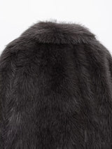 Elegant Faux Fur Oversized Coat