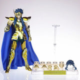 MST Saint Seiya Myth Cloth Aquarius Camus Leo Aiolia Capricorn Shura Gemini Saga Kanon Plus 3.0 Gold Knights of Zodiac Figure