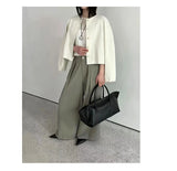 Motingsome Luxury Niche First-layer Cowhide Tote Bag Woman Large Capacity Shoulder Underarm Bag Casual Tote Big Handbag 2025 New