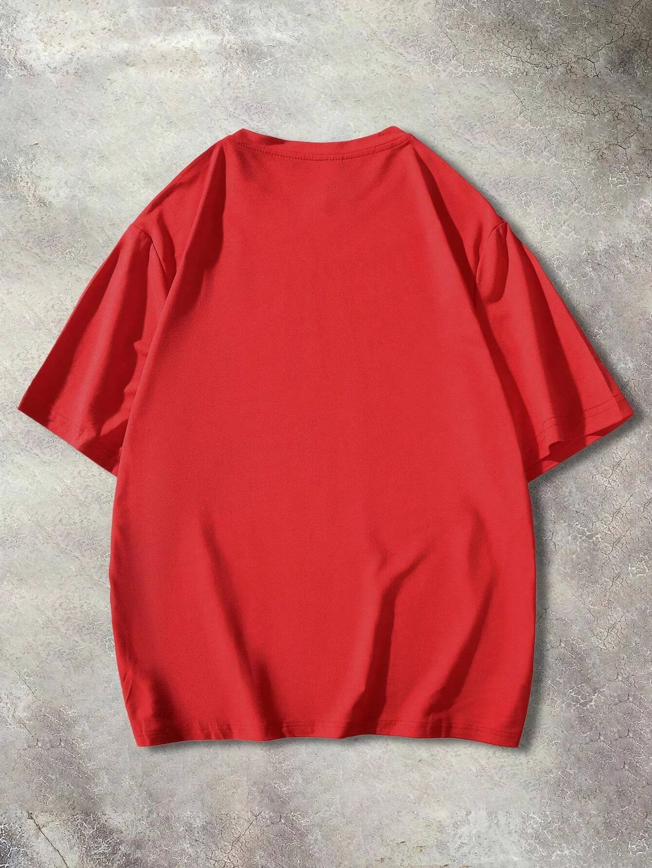 Men’s 100% Pure Cotton "BE KIND" Cartoon Print Loose Fit T-Shirt