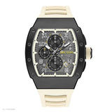 Men's Sport Chronograph: Stainless Steel Waterproof Quartz Watch