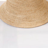 Raffia Sun Hat with Bow | Women's Beach & Travel Hat
