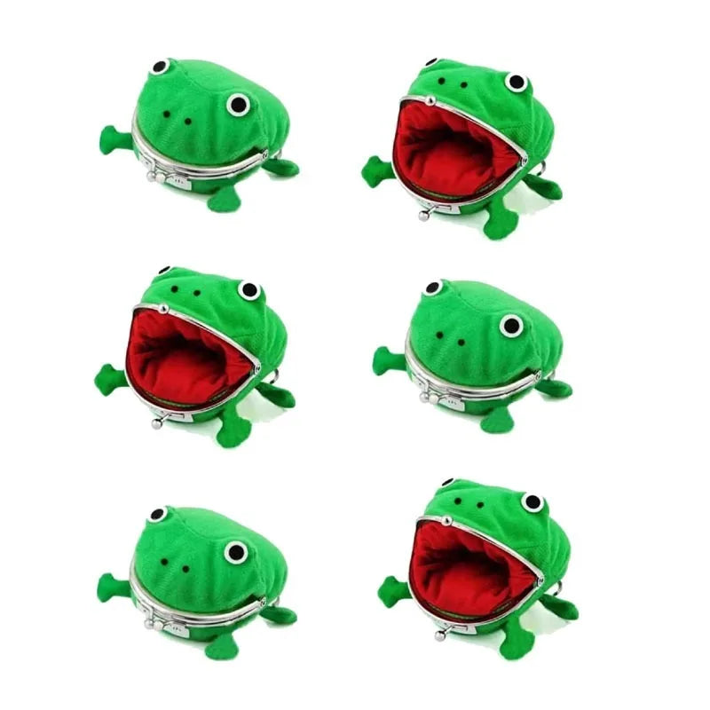 Ninja Frog Plush Coin Purse
