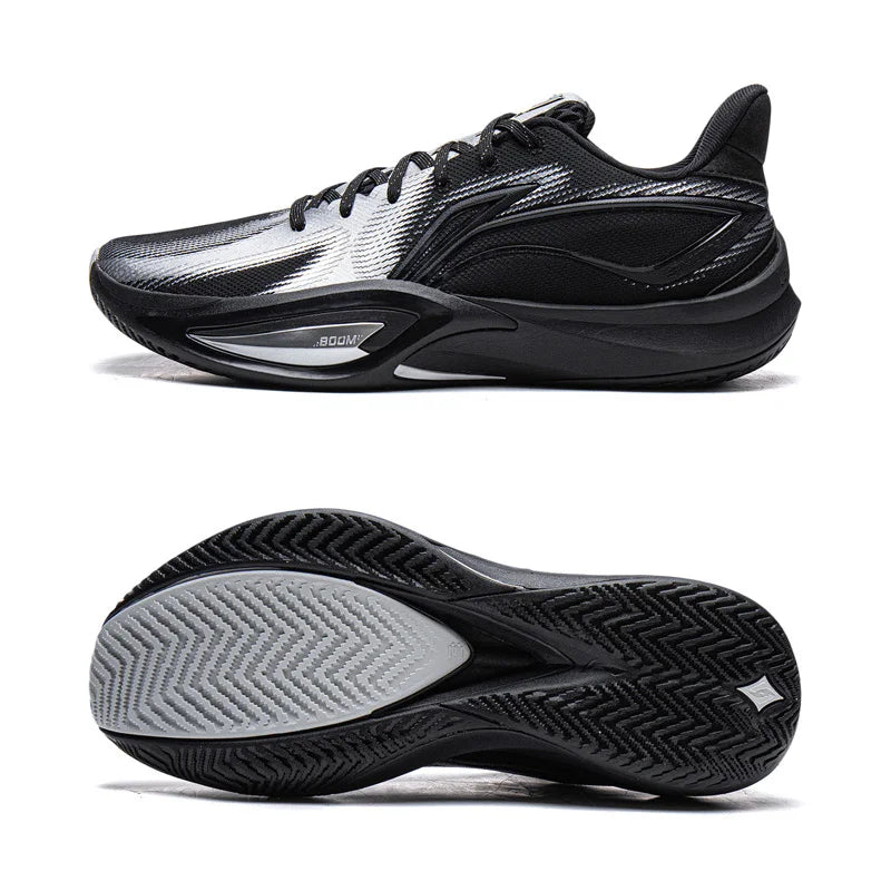 Li-Ning Men's SHINING 3 Professional Basketball Shoes BOOM Cushion Lightweight Breathable LiNing Competition Sneakers ABAW007