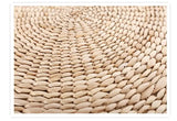 Handwoven Natural Straw Round Tatami Floor Cushion