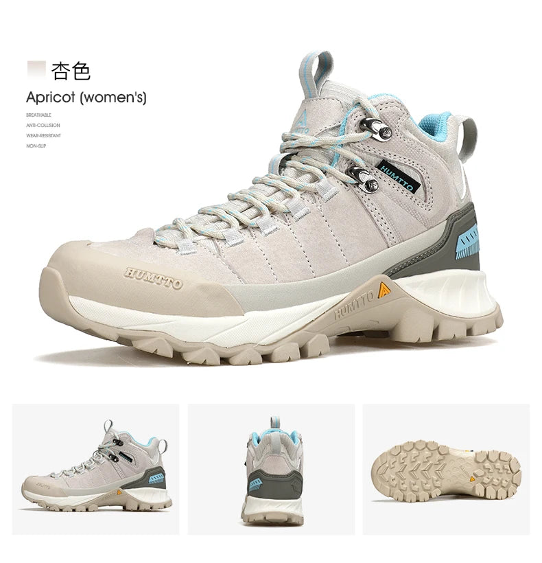 HUMTTO hiking shoes Men Winter Men outdoor Waterproof Sneakers Casual walking shoes women Trainers ankle trekking hunting boots