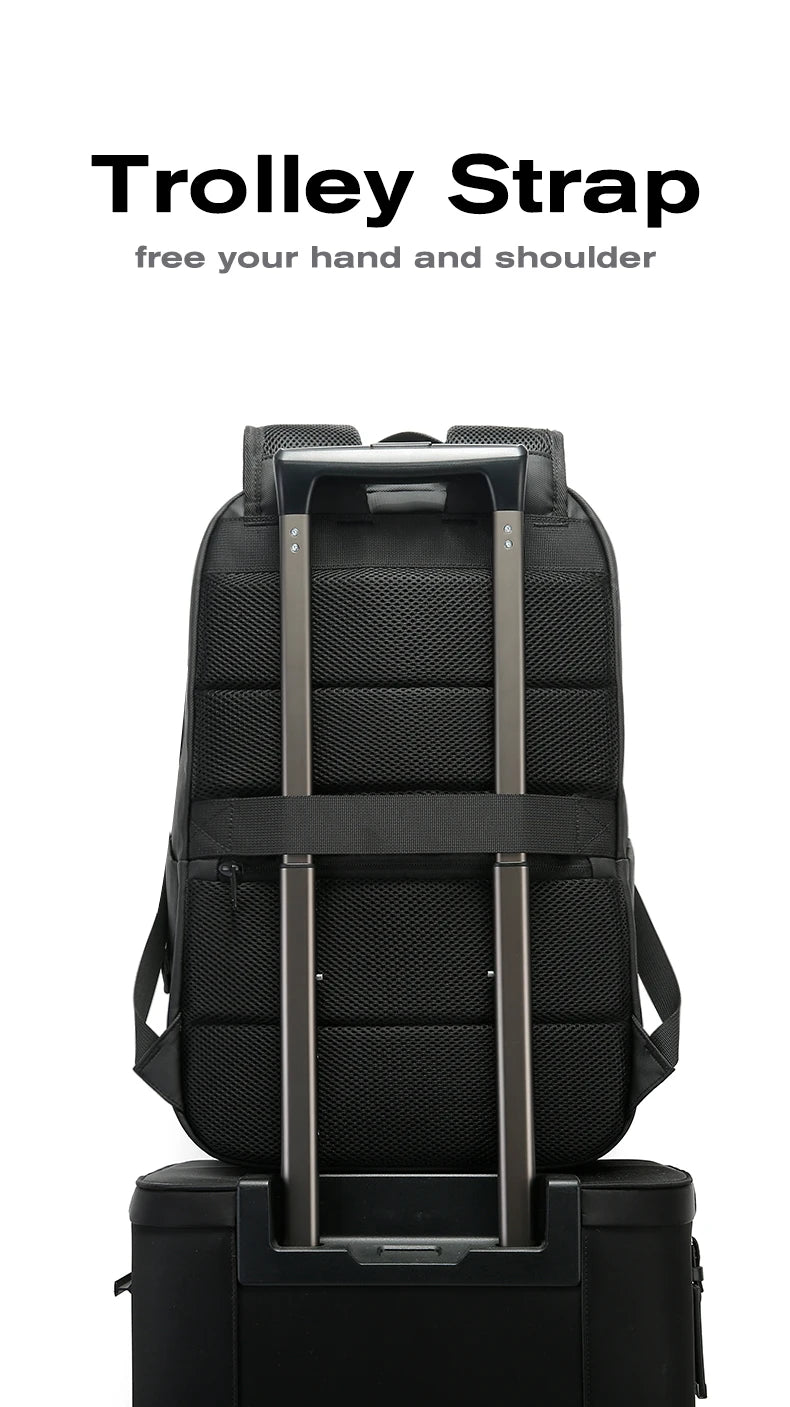 BANGE Simple Design Large Capacity Laptop Backpack Water Resistant Computer Backpack Fits 16 Inch Laptop Back Pack Bag for Male