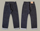 Red Tornado Lot 601B Black Jeans Straight Fit 14.5oz Selvedge Denim Pants Rinsed