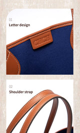 Fashion Classic Women's Large Capacity Tote Bag Autumn/Winter Office Women's Single Shoulder Handbag