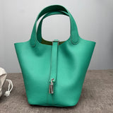 MENDY Women Bags Handbags Bucket Bag 18/22 Big Small Fashion Tote Bag Genuine Leather Luxury Quality Designers Lady Hand Bags
