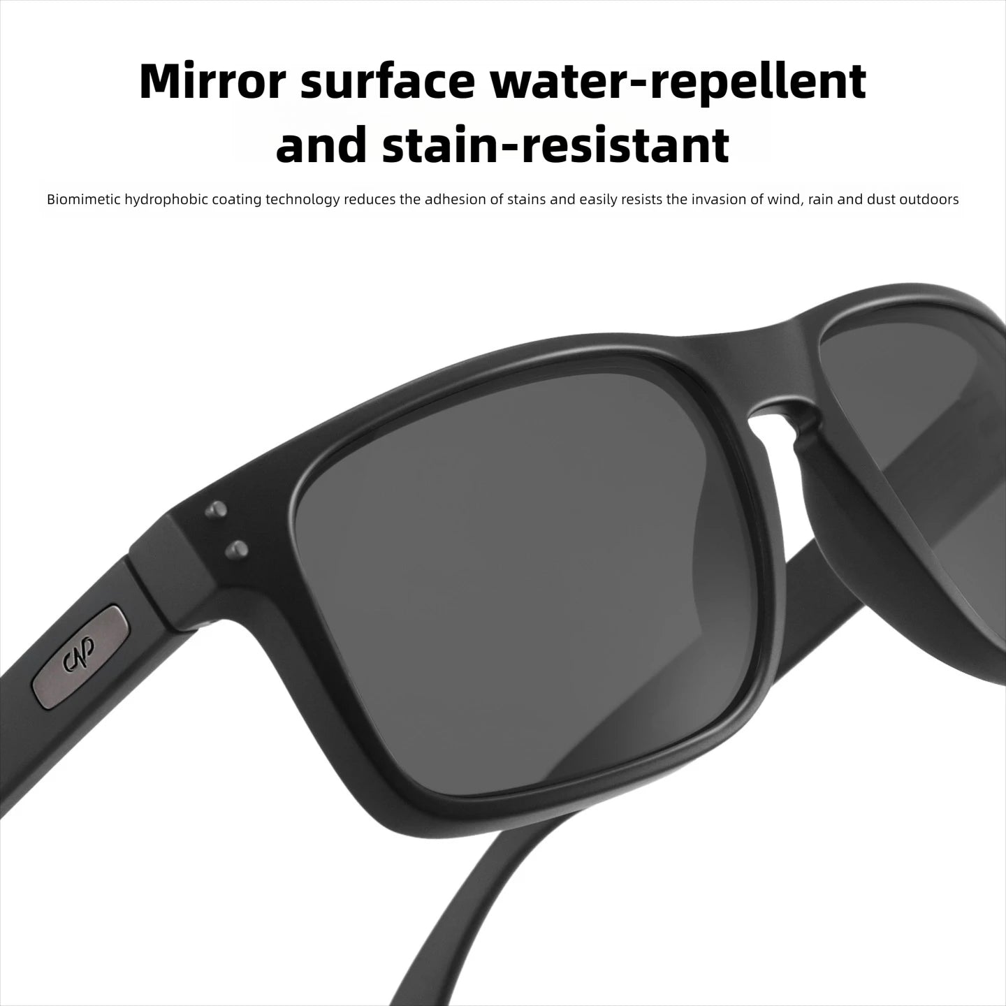 CAPONI Men's Polarized Photochromic Square Sunglasses