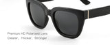 ZENOTTIC Retro Square Polarized Sunglasses for Women Vintage Sun Glasses UV400 Protection Trendy Shades Fashion Style