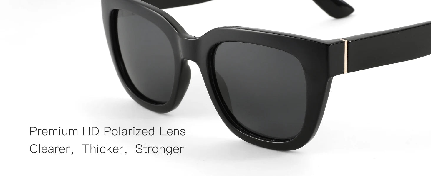 ZENOTTIC Retro Square Polarized Sunglasses for Women Vintage Sun Glasses UV400 Protection Trendy Shades Fashion Style