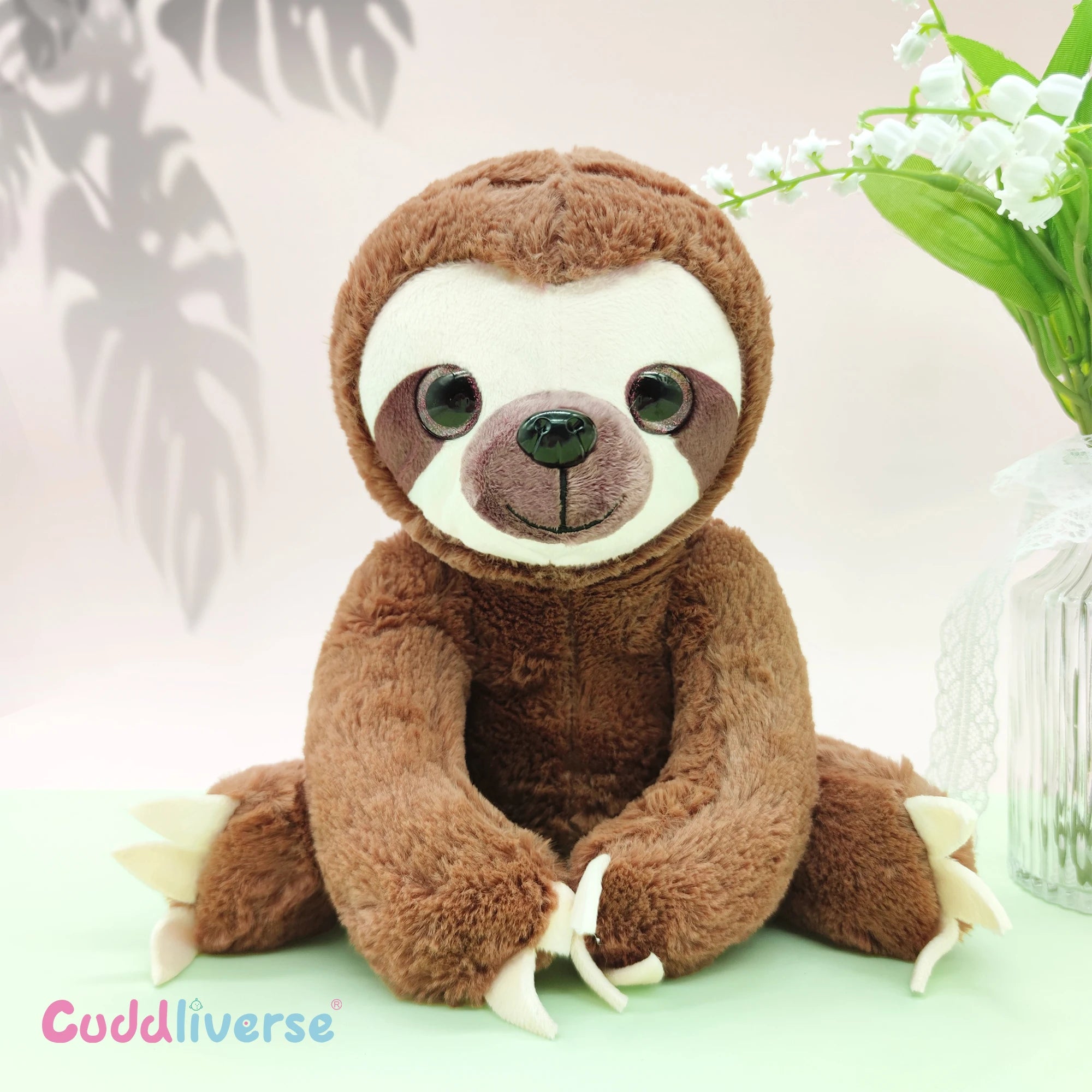 Realistic Sloth Plush Doll (25cm)