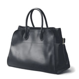 Genuine Leather The Tote Bags For Women Luxury Designer Handbag Purses 2024 New In First Layer Cowhide Large Top Handle Shoulder