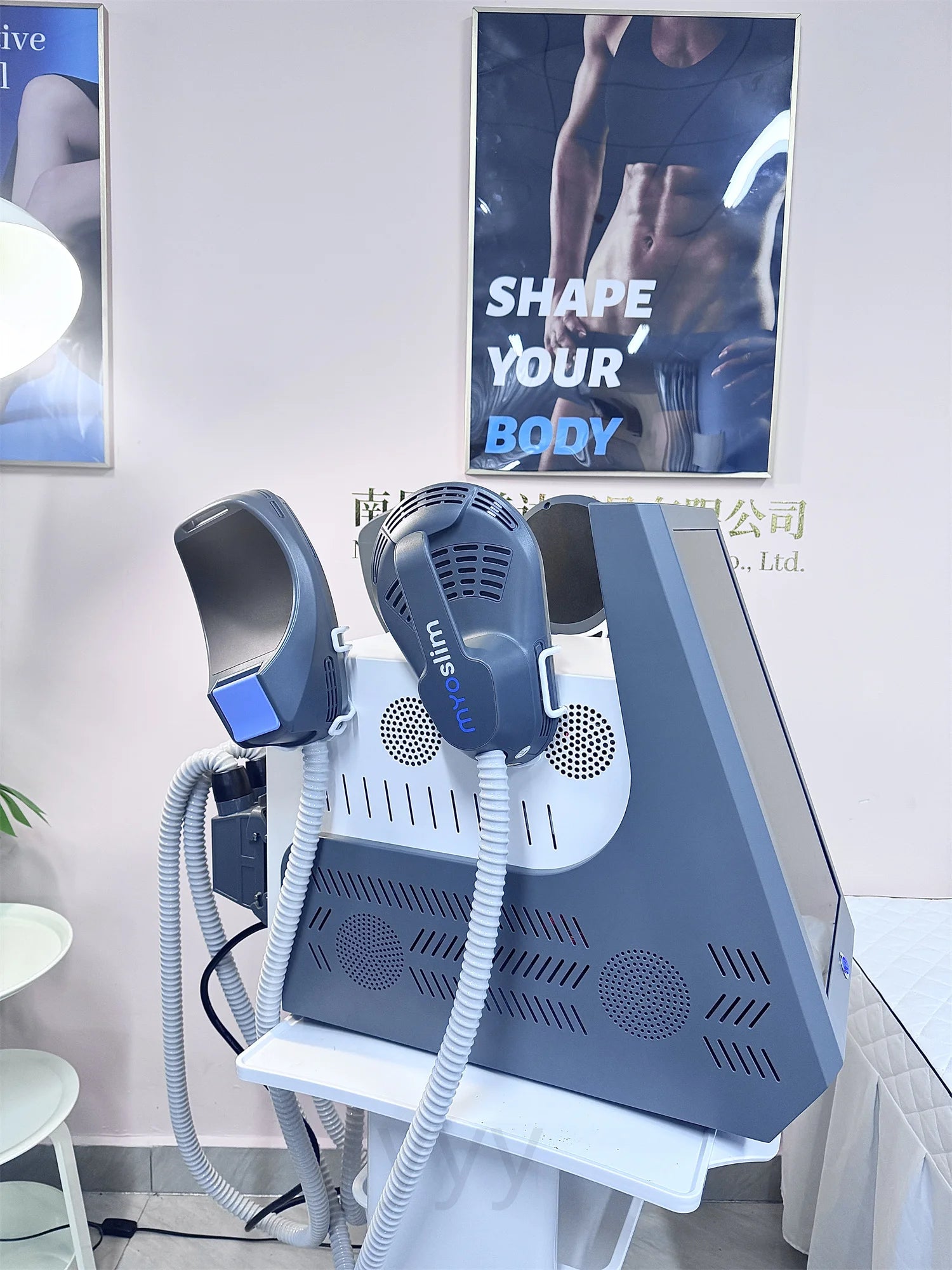 MYOslim Body Building Machine RF Fat Removal 4 Handles Muscle Sculpting Body Muscle Stimulation for Fitness