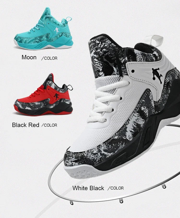 Boys' Pro-Performance Basketball Sneakers