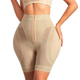 Women’s High-Waisted Padded Butt Lifter & Hip Enhancer Shorts