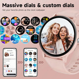 LIGE Smart Watch Women Men Bluetooth Call Sports Fitness Watches Heart Rate Health Monitor Smartwatch Ladies For Android iOS New