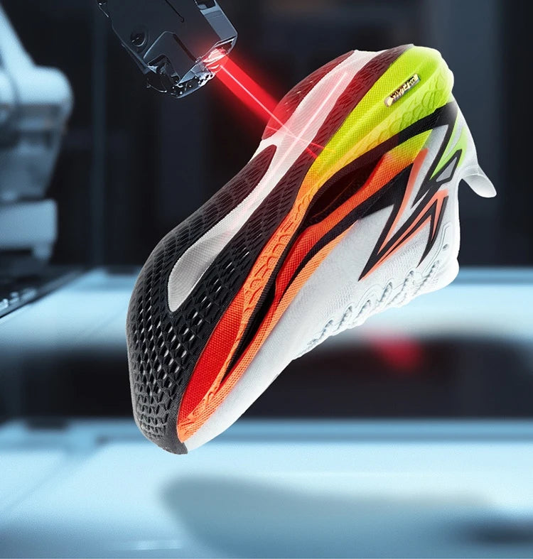 361 Degrees Flame 4.0 Men Running Shoes New Carbon Plate Racing Marathon Stable Rebound Traction Jogging Male Sneakers 672512205