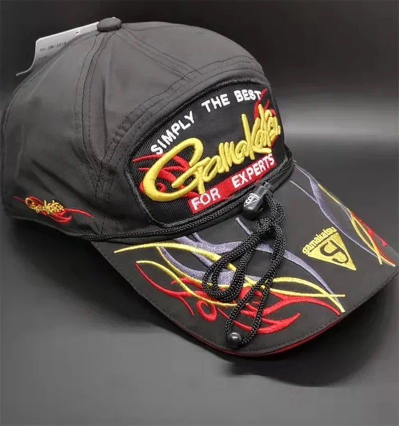 Gamakatsu Snapback Fishing Cap – Breathable & Adjustable
