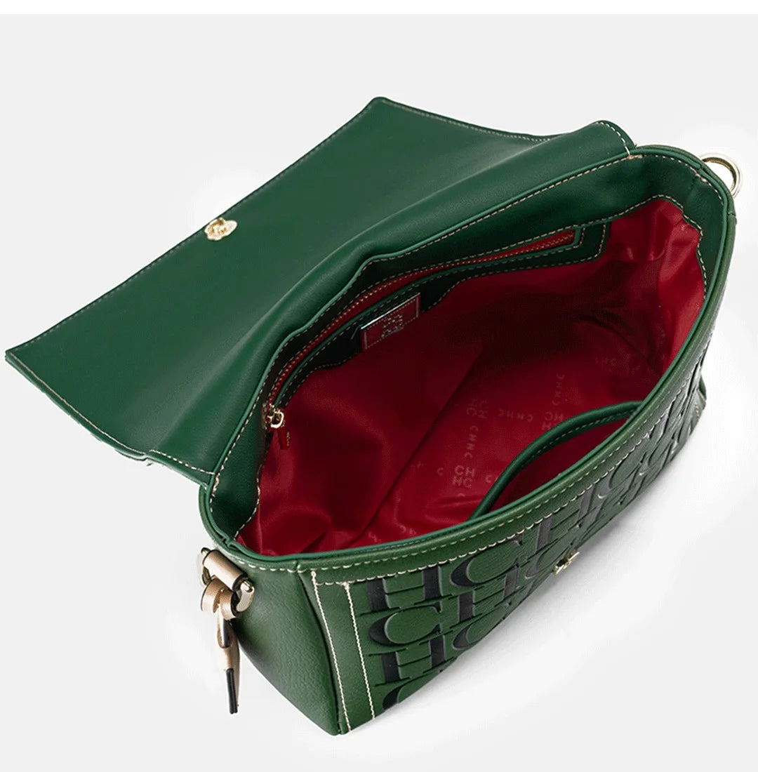 New Crossbody Bag Letter Print High Quality Woman's Brand Trend Vintage Fashion Elegant 2026 Classic Style Ladies Bag