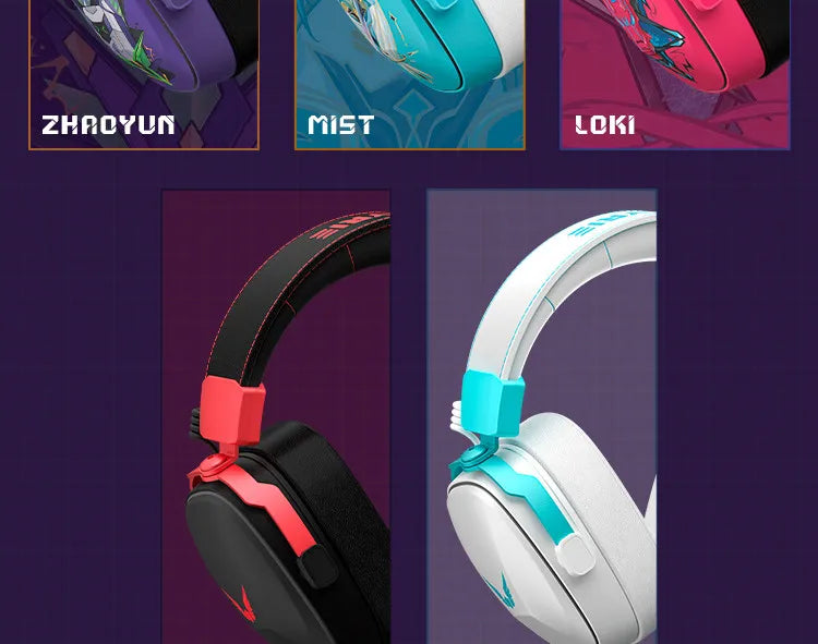 VALKYRIE VK S1 Gaming Headset Wireless Triple-Mode Detachable Microphone 15ms Ultra-Low Latency Esports Chip Gamer Headphones