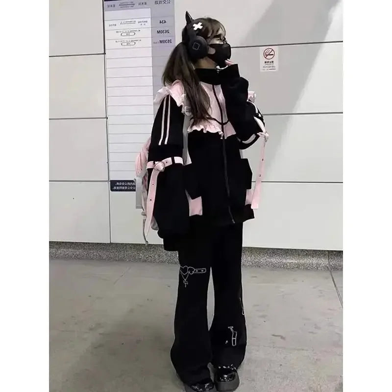 Women’s Colorblock Zip-Up Hoodie